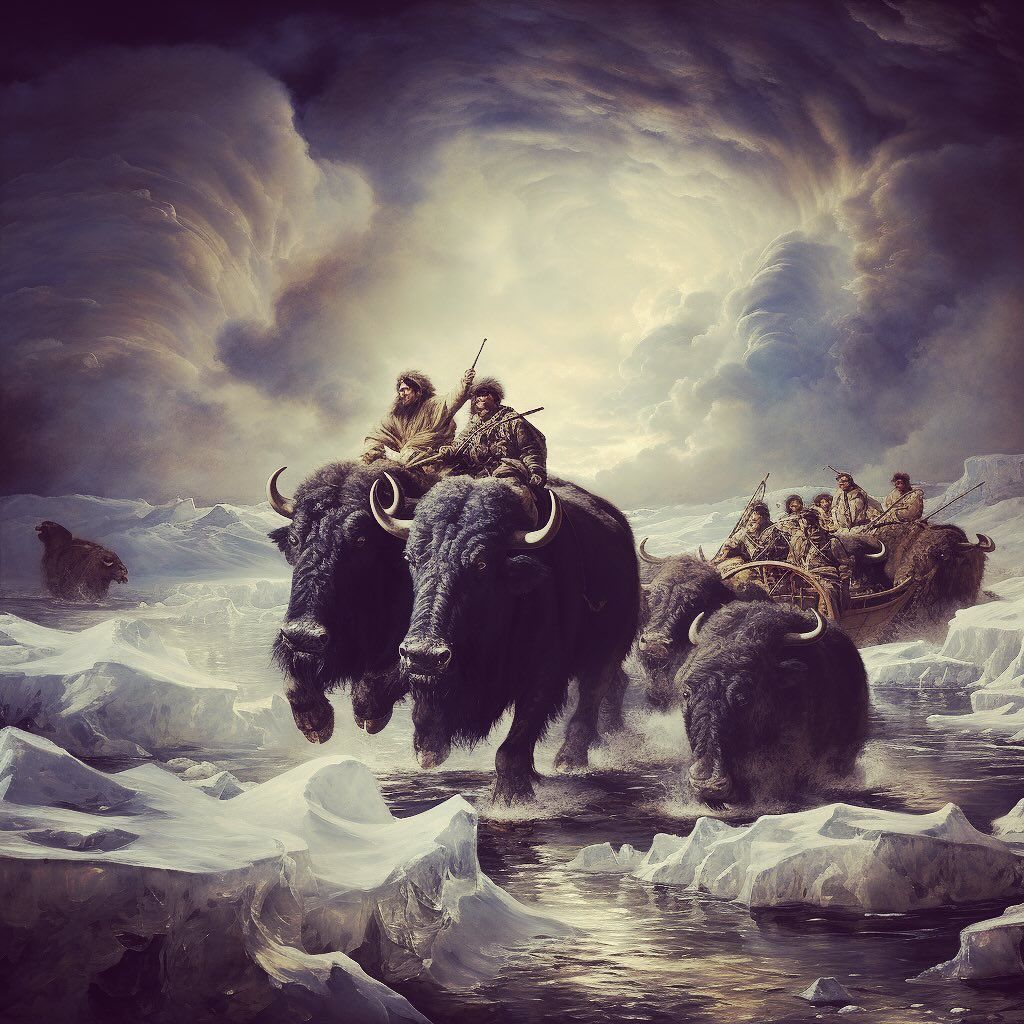 Buffalo trek